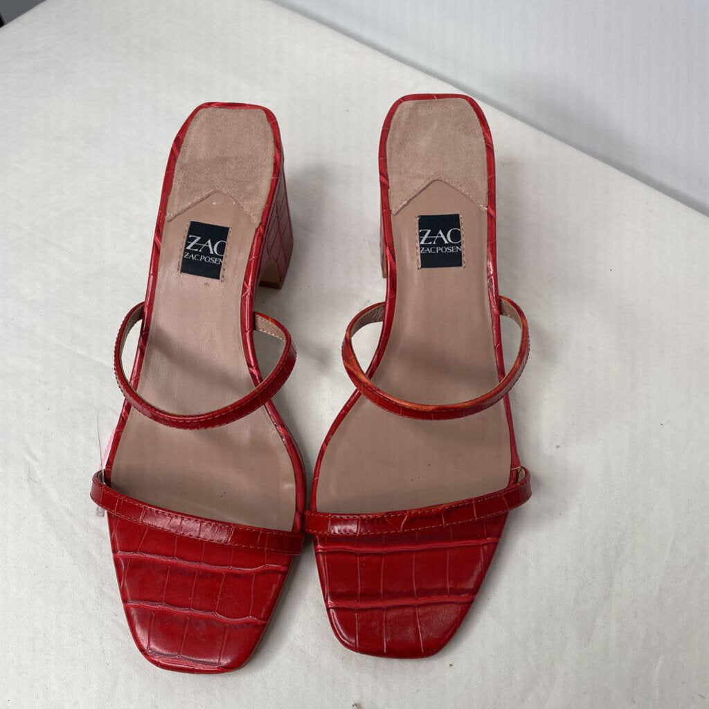 Zac Posen Shoes 8.5 Red