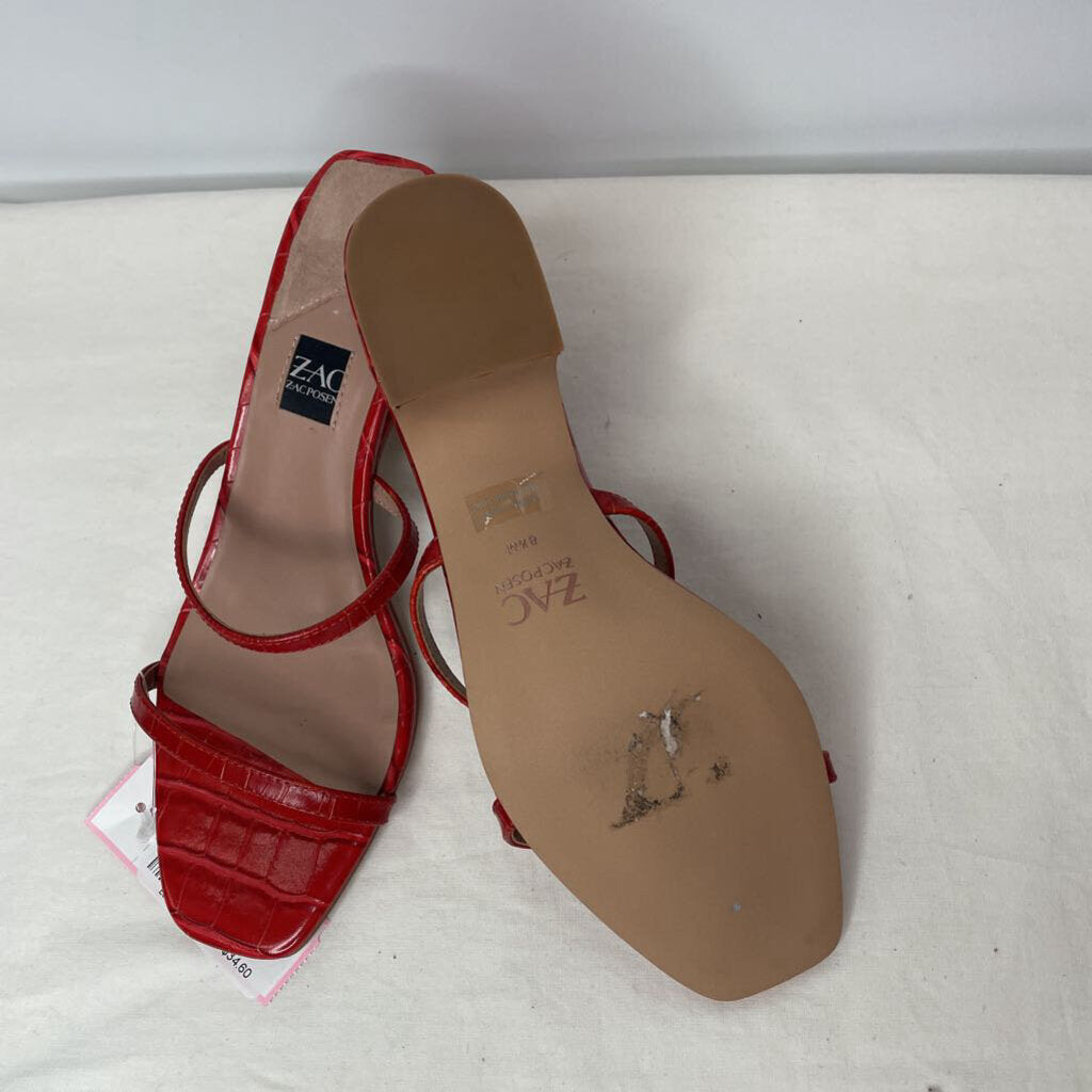 Zac Posen Shoes 8.5 Red