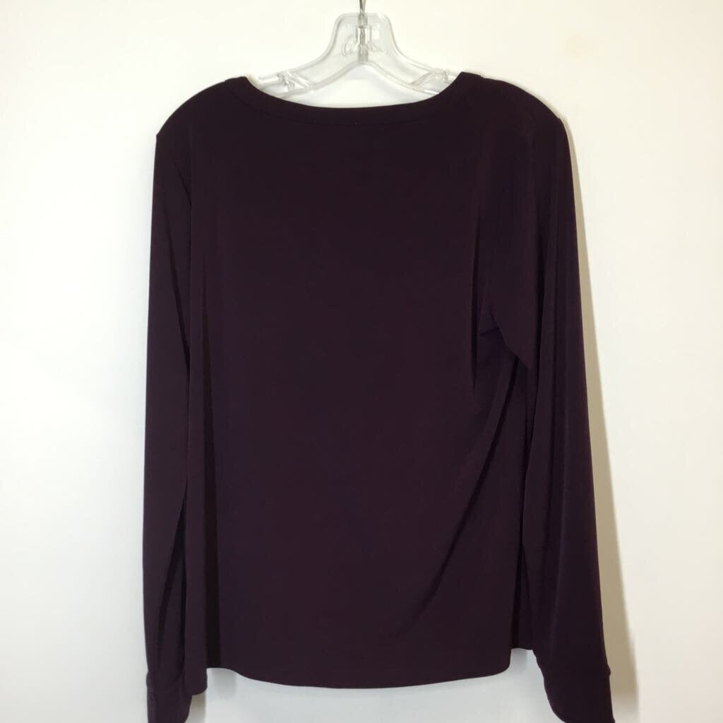 Calvin Klein Long Sleeve L Purple