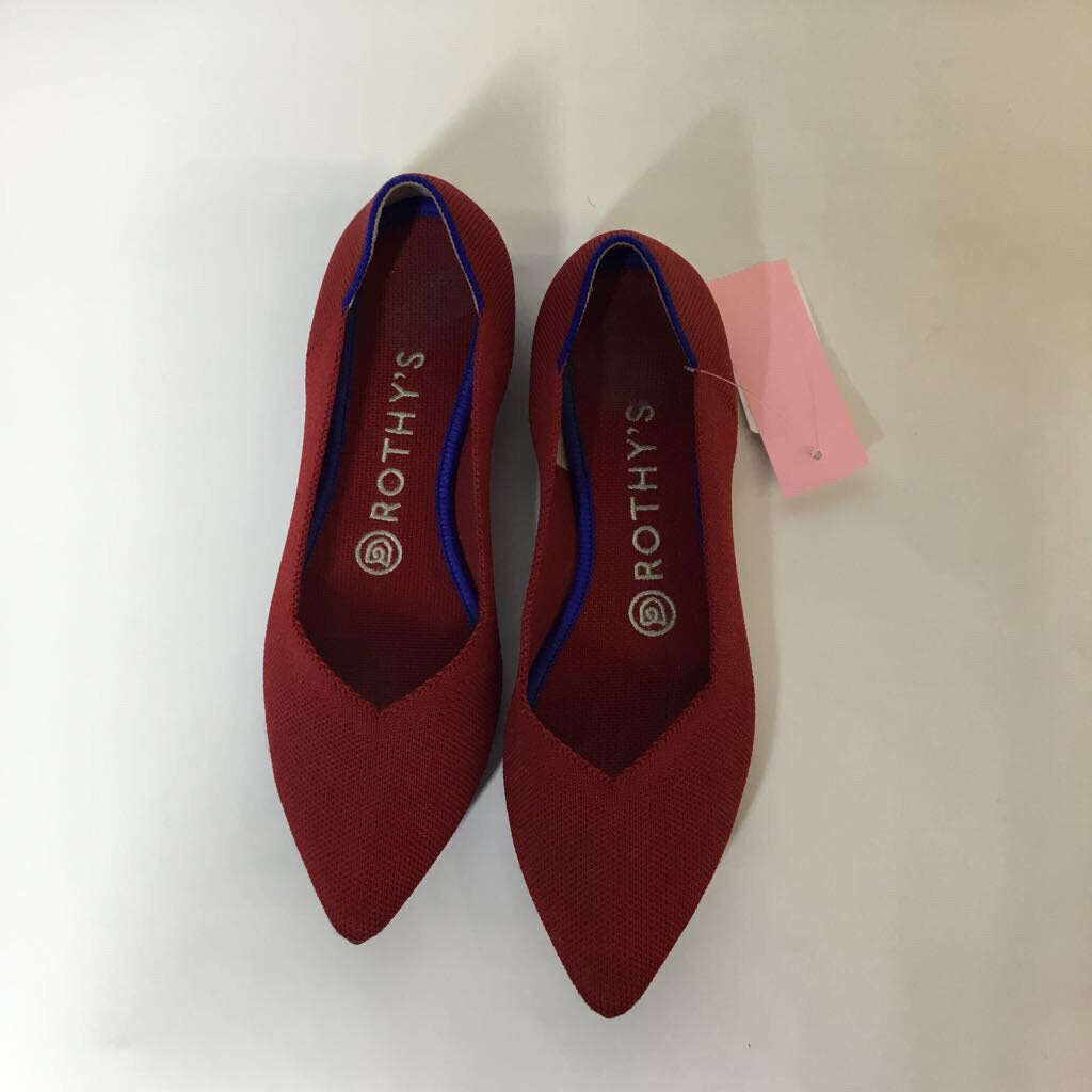 Rothy's Shoes 6.5 Red/Blue