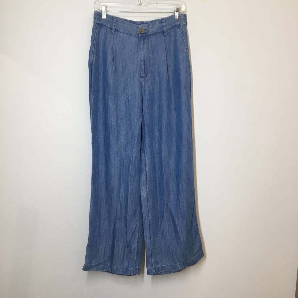 Lands' End Pants 8 Petite Blue
