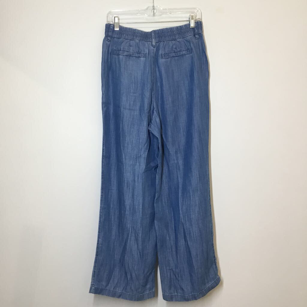Lands' End Pants 8 Petite Blue