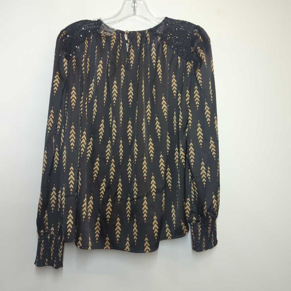 THML Long Sleeve S Black/Tan