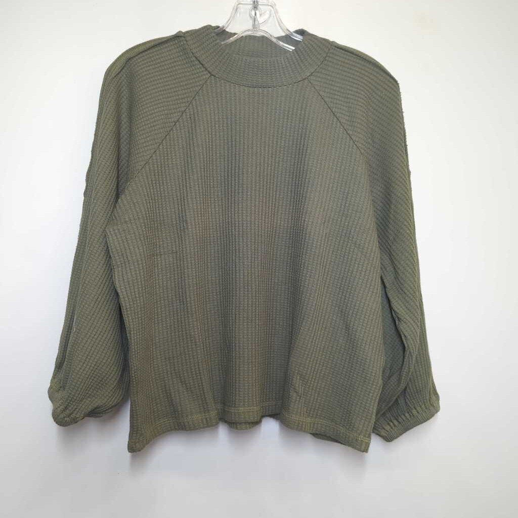 Sundry Long Sleeve S Green