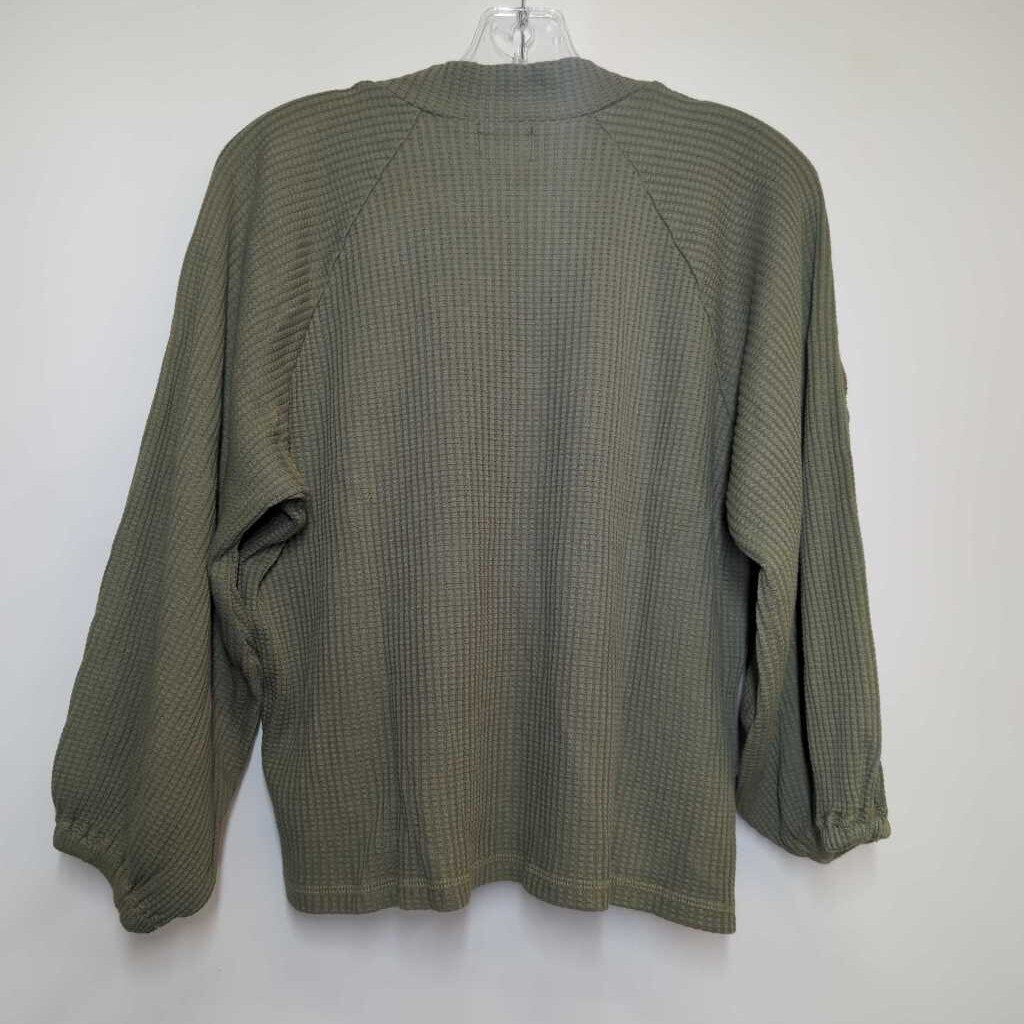 Sundry Long Sleeve S Green