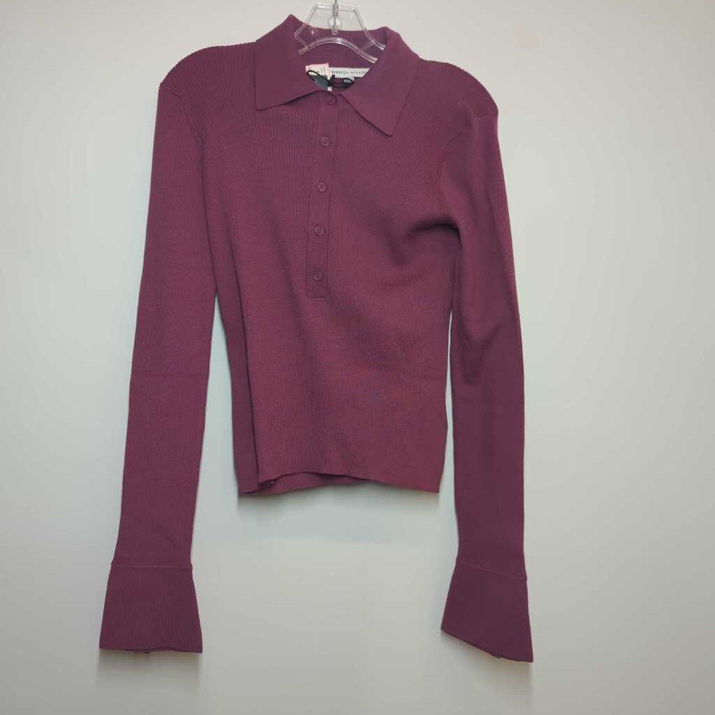 Rebecca Minkoff Long Sleeve M Purple