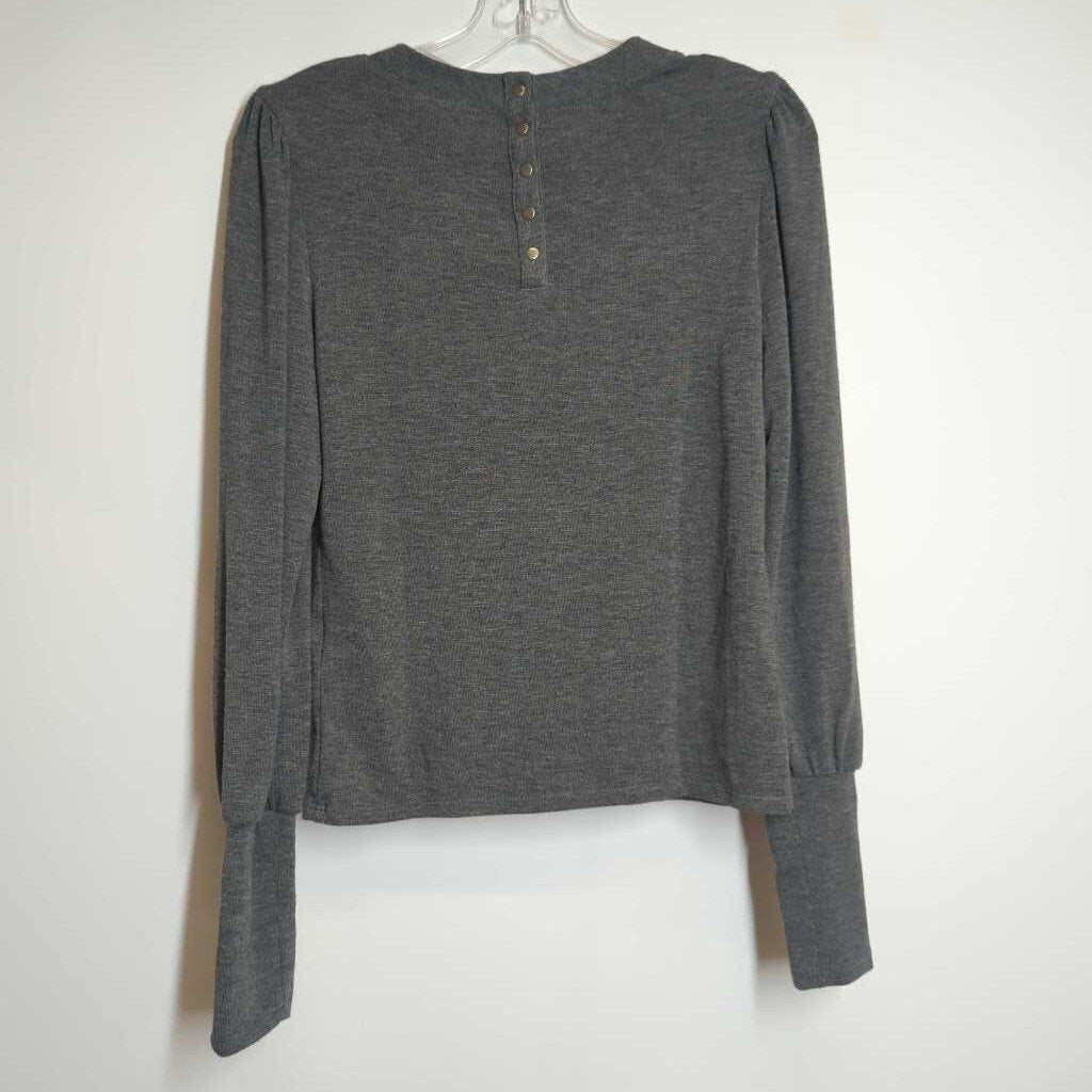 Michael Stars Long Sleeve S Grey