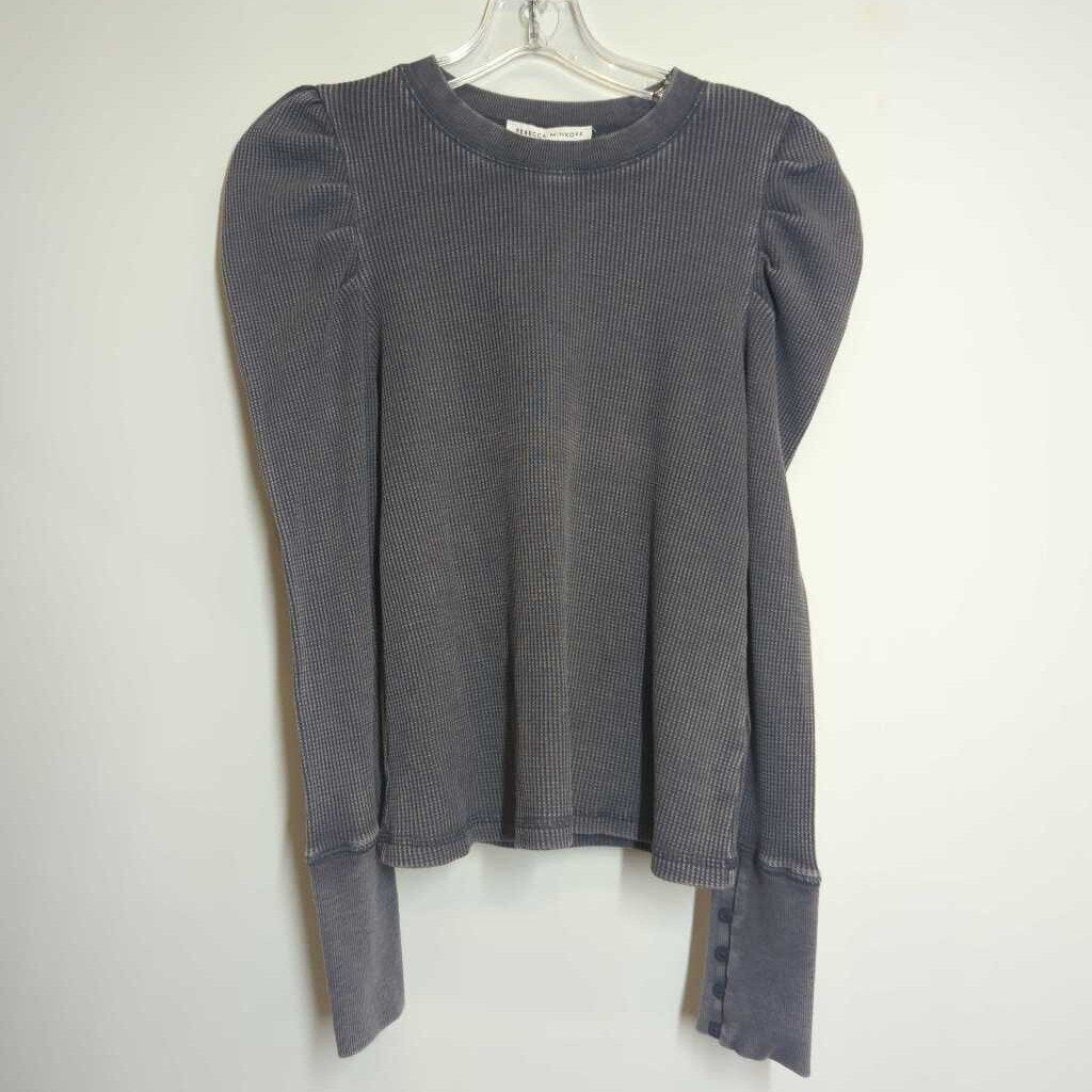 Rebecca Minkoff Long Sleeve S Grey