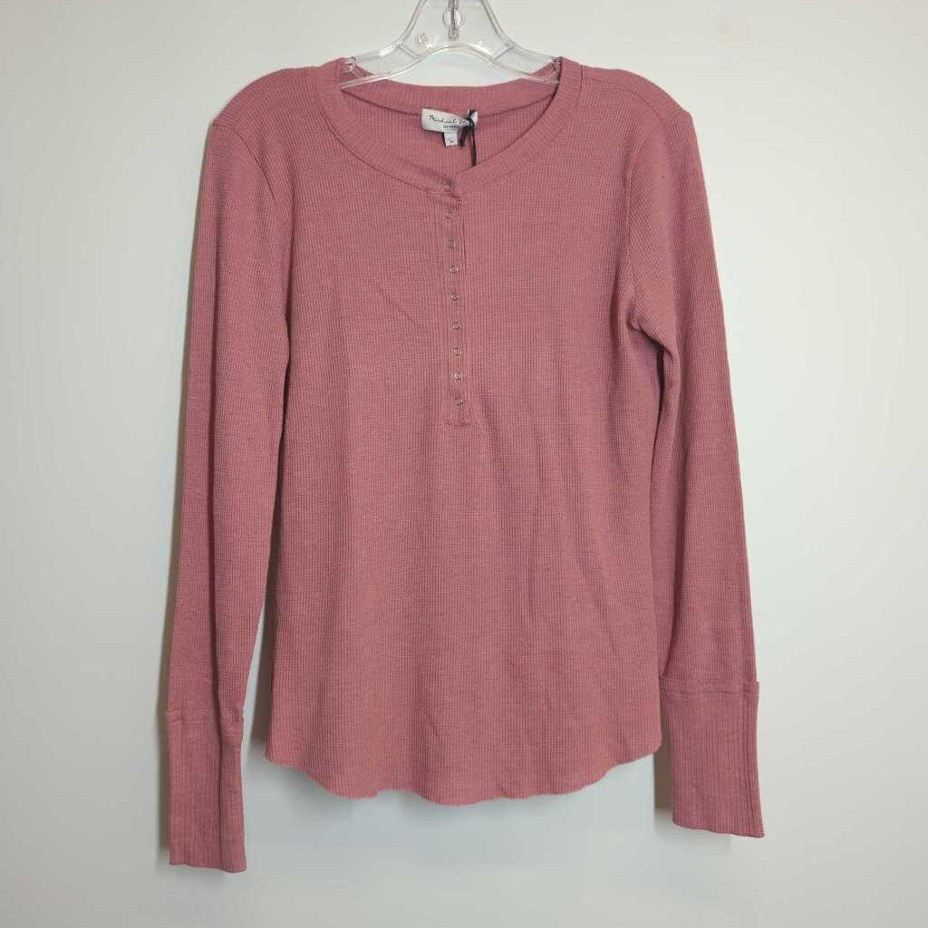 Michael Stars Long Sleeve M Pink