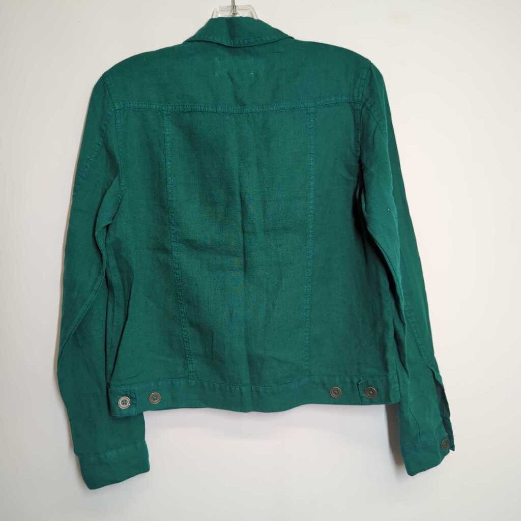 Michael Stars Long Sleeve S Green