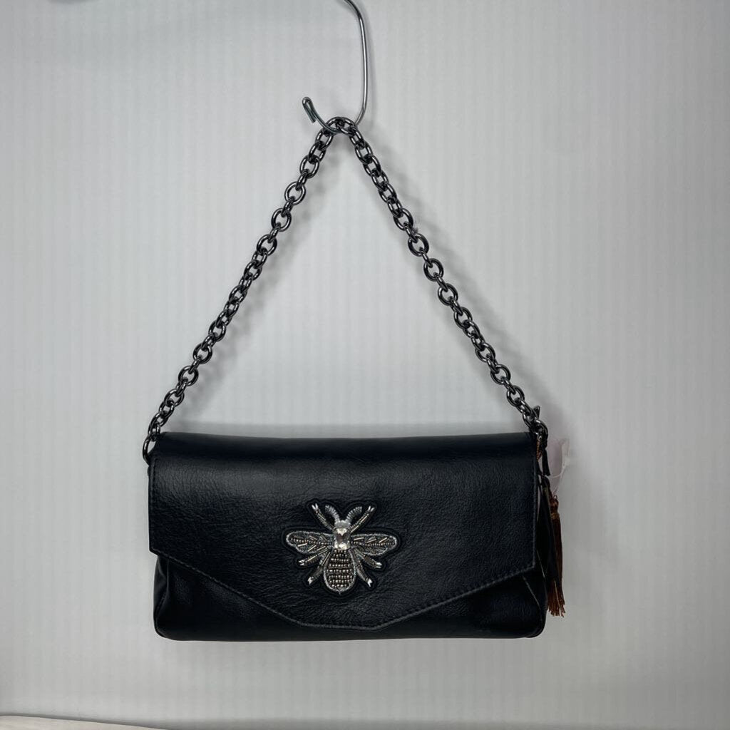 House of Harlow 1960 Purses Medium Hand Bag Black/Bee