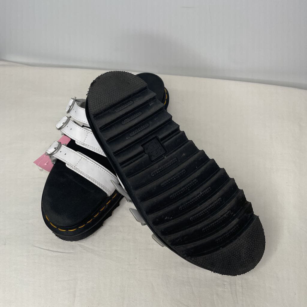 Dr. Martens Sandals 10 White/Black