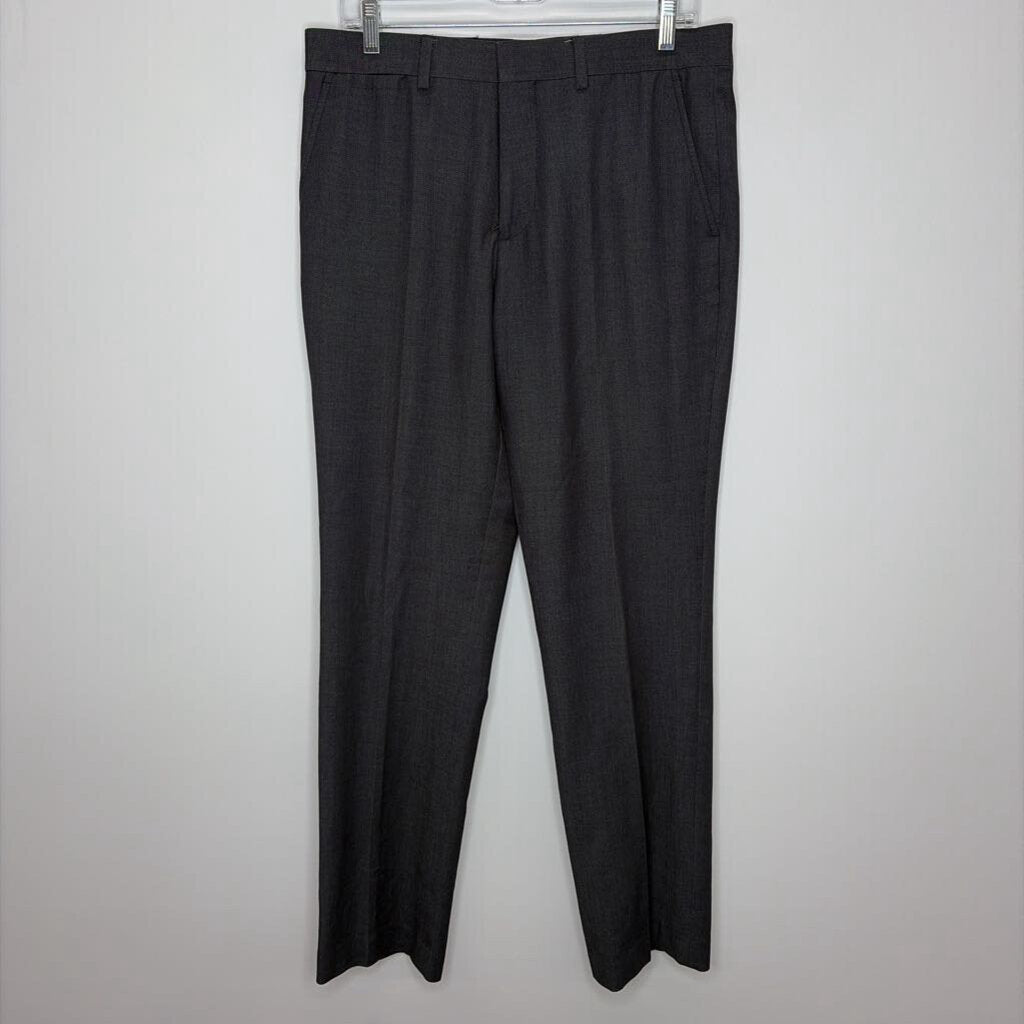 J. Ferrar Formal Wear Men's 42R Pants 32x32 Charcoal Gray