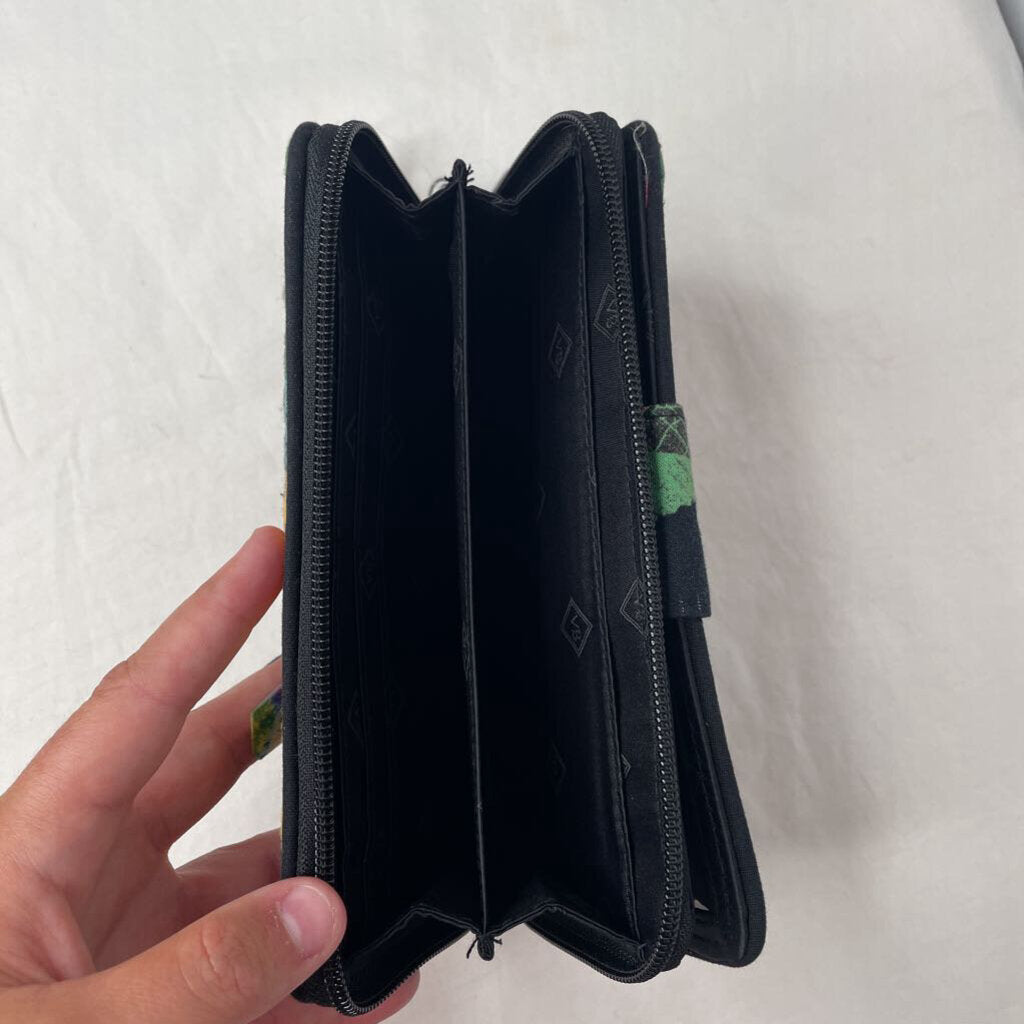 Vera Bradley Wallet Black/Floral