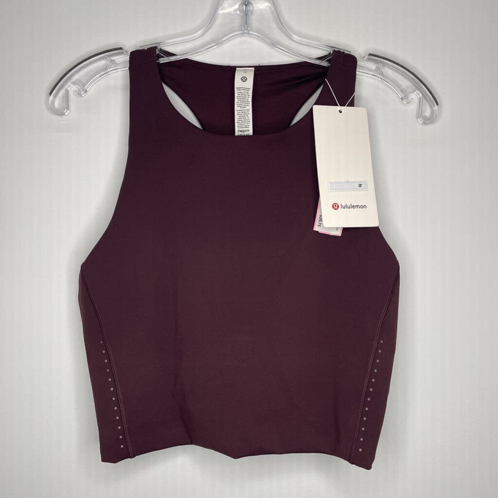 Lululemon Athletic Tops L(12) Maroon