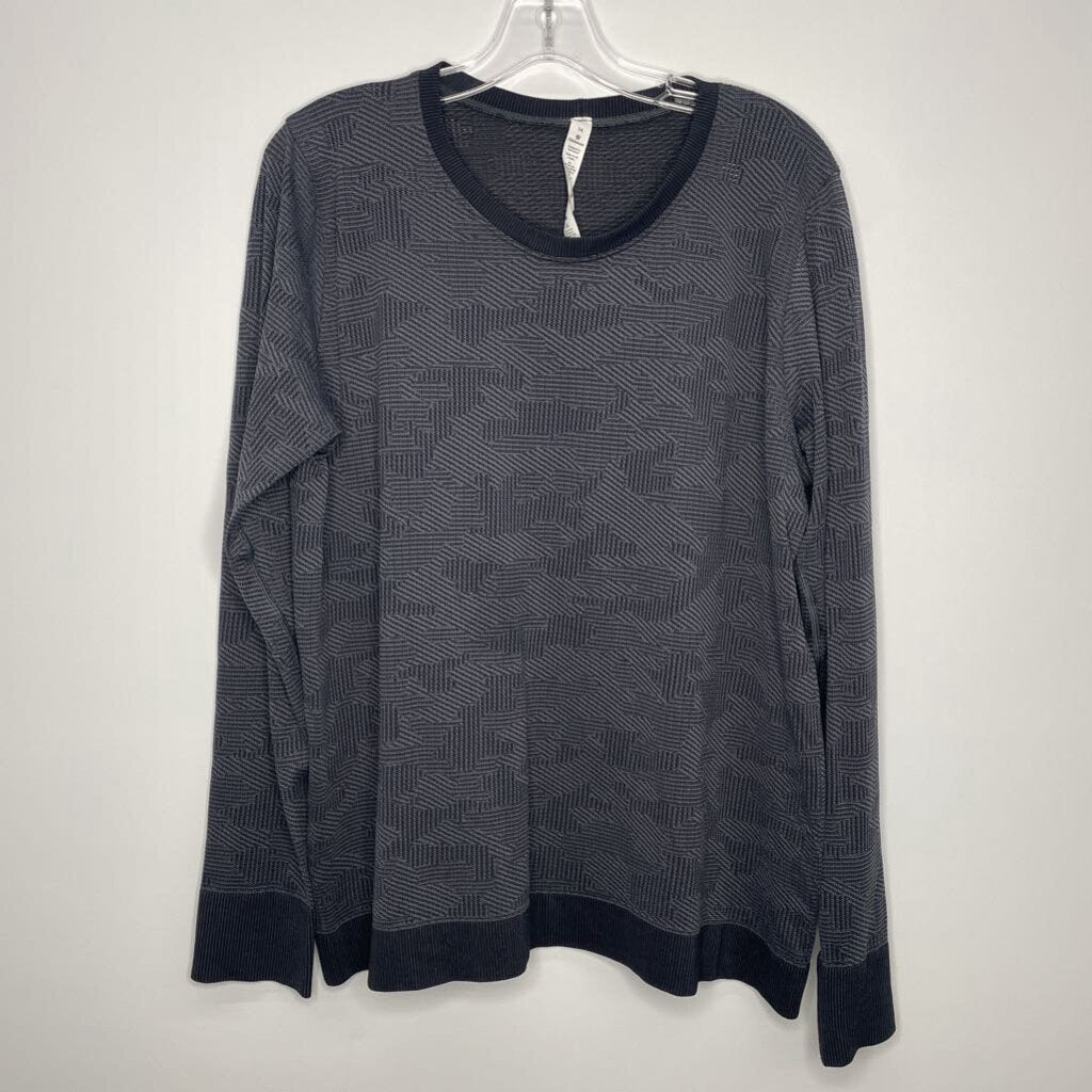 Lululemon Athletic Tops L(14) Gray