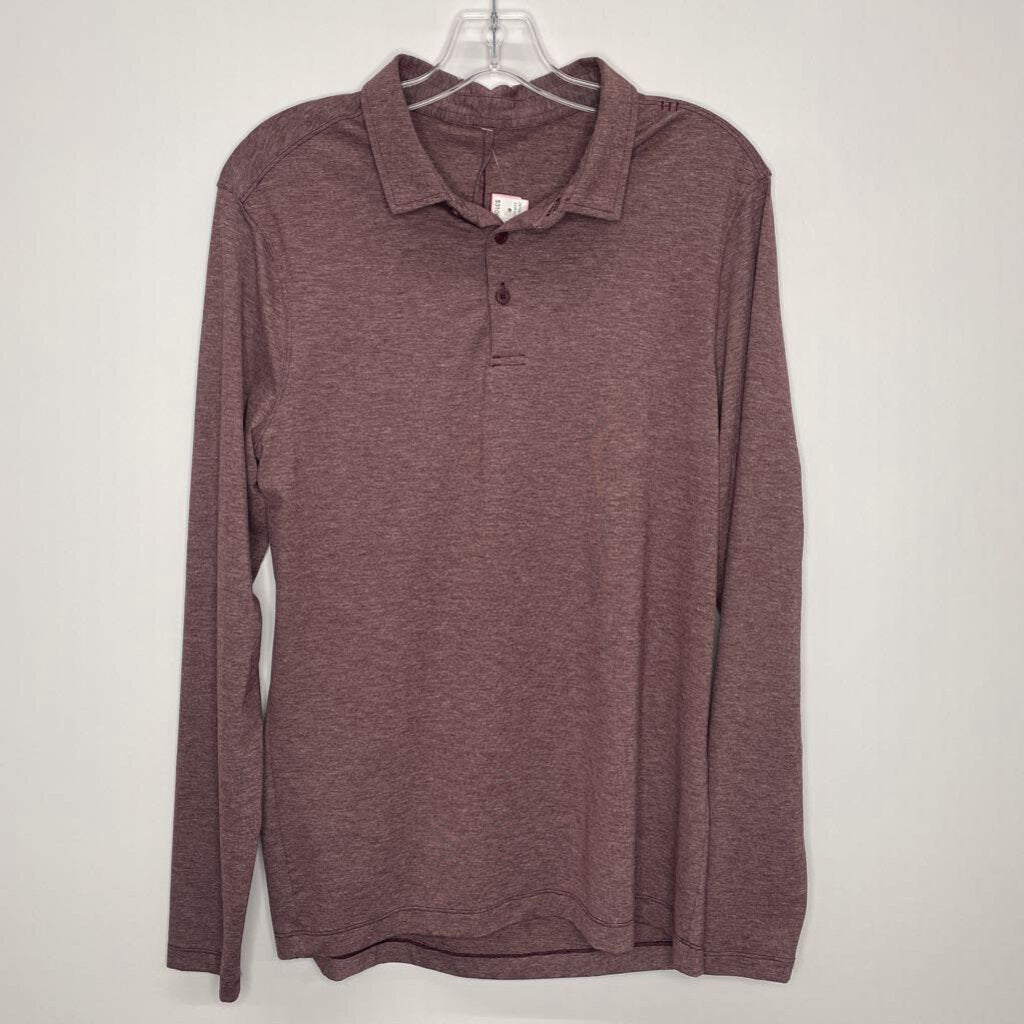 Lululemon Athletic Tops L(12) Maroon