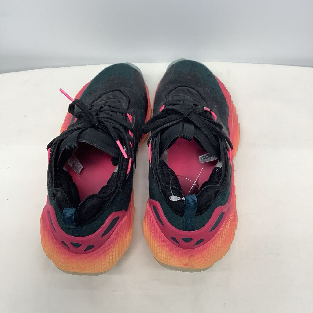 Adidas Shoes Men's 8.5 Black/Pink/Orange/Teal