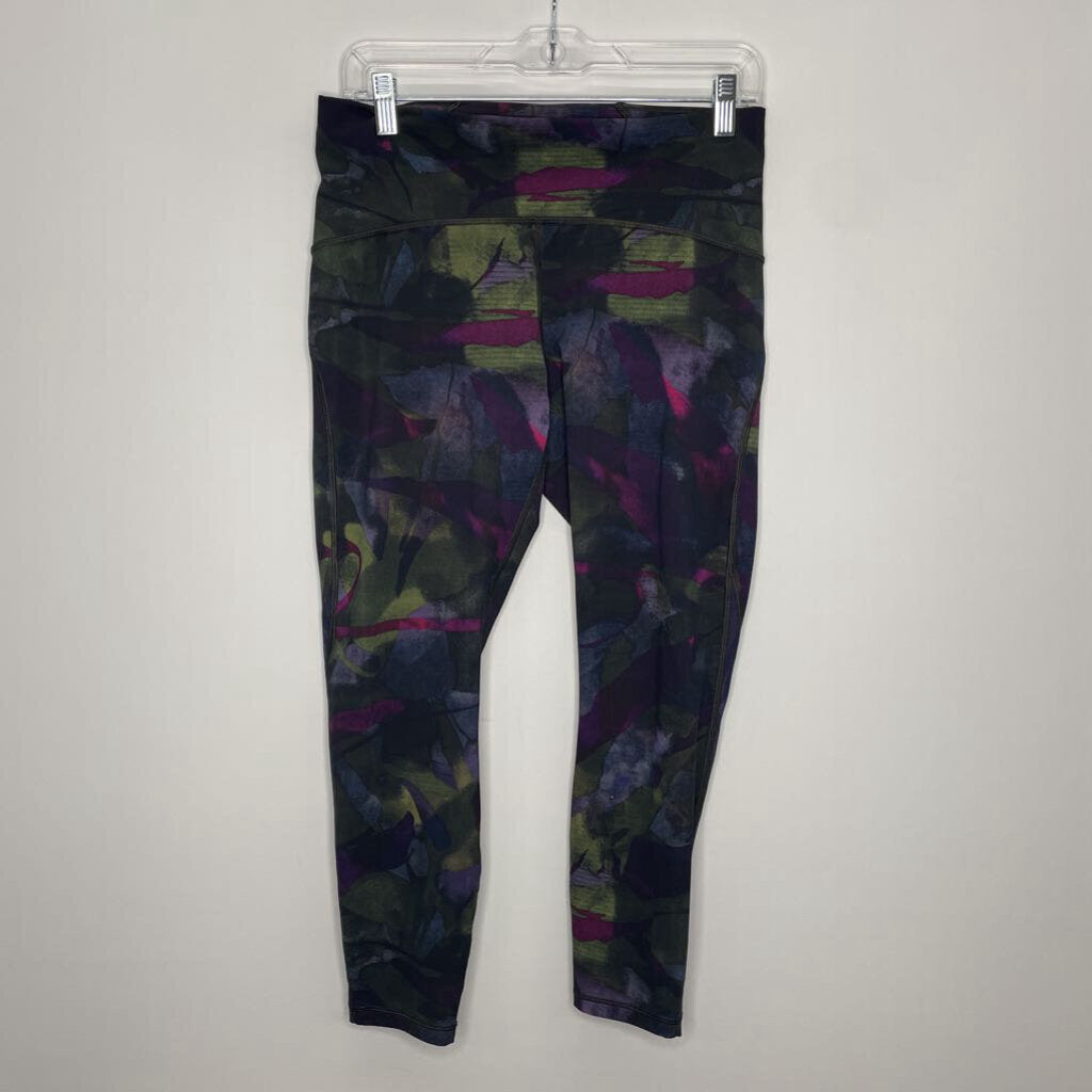 Lululemon Athletic Bottoms L/10 Green/Purple