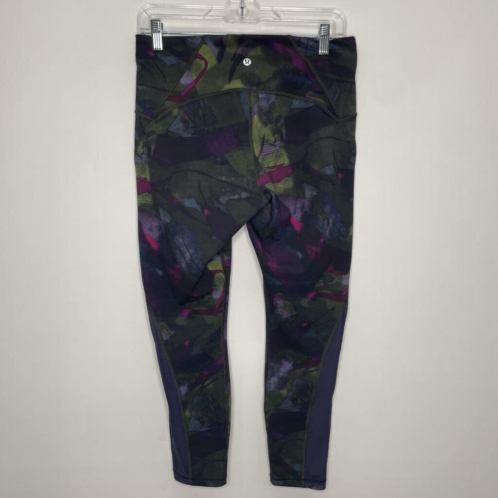 Lululemon Athletic Bottoms L/10 Green/Purple