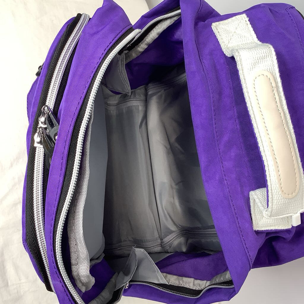 Backpack Wheeled Purple