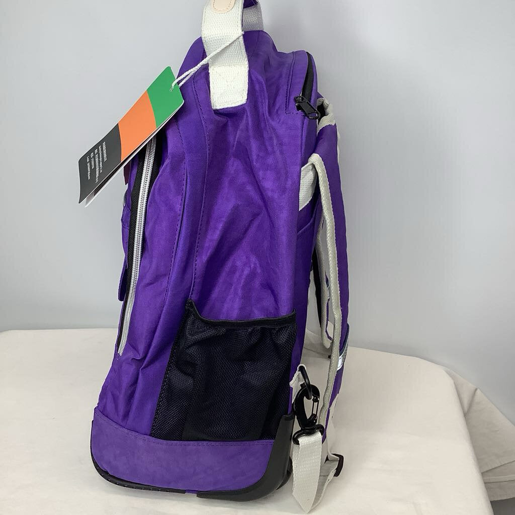 Backpack Wheeled Purple