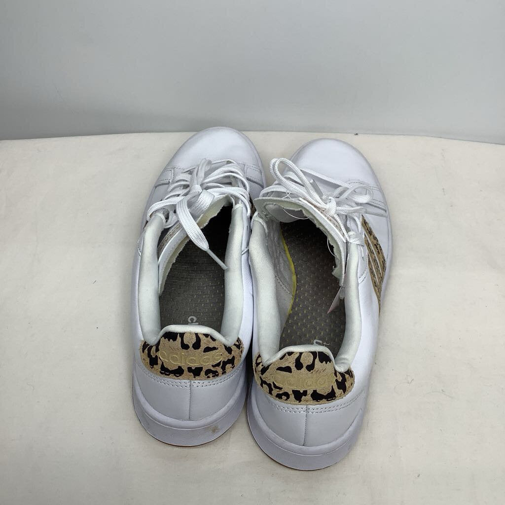 Adidas Shoes 10 White/Leopard