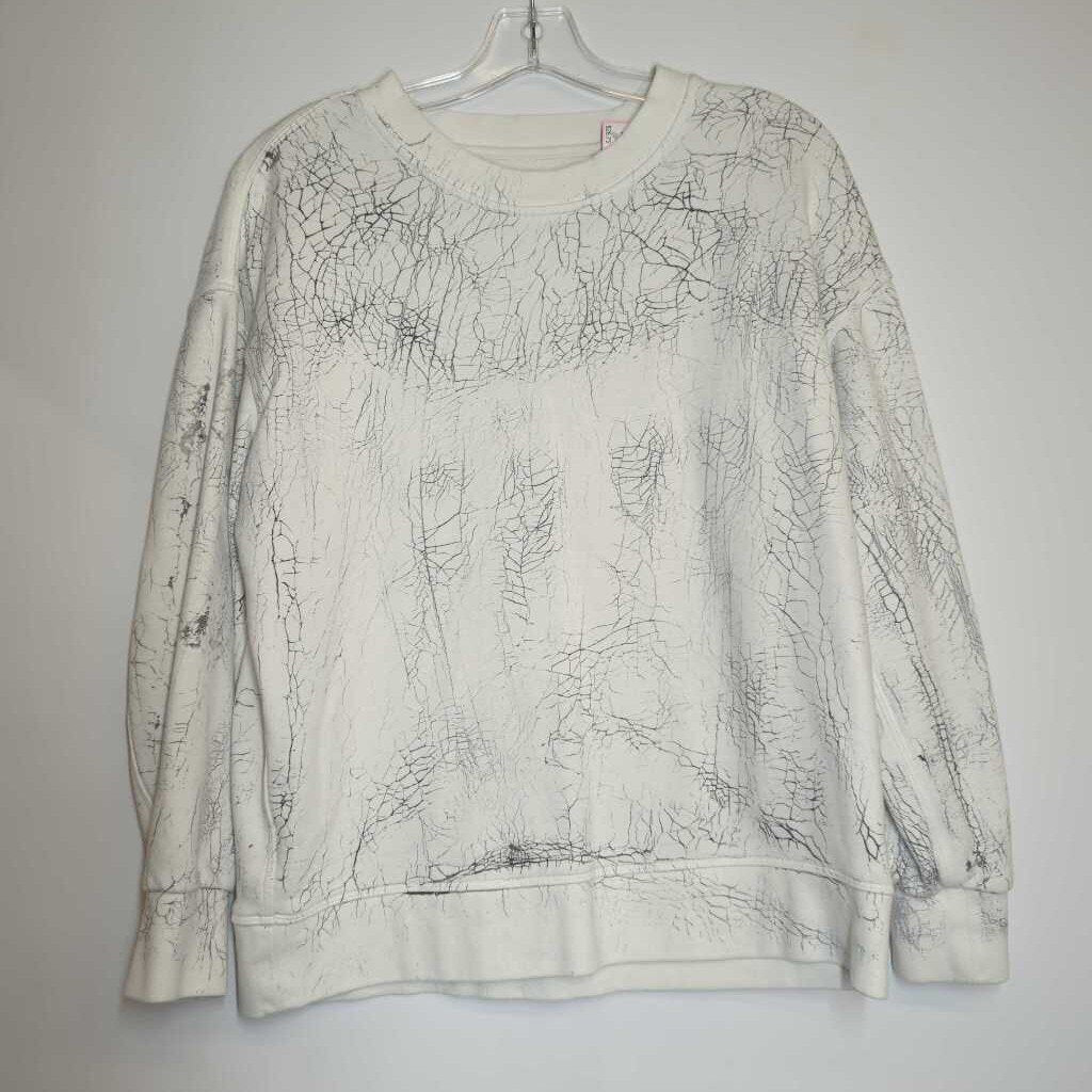 Lululemon Athletic Tops S White/Grey