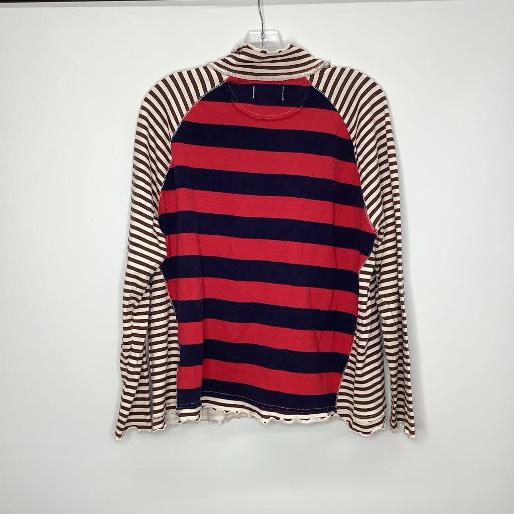 We The Free Long Sleeve L Brown/White/Blue/Red