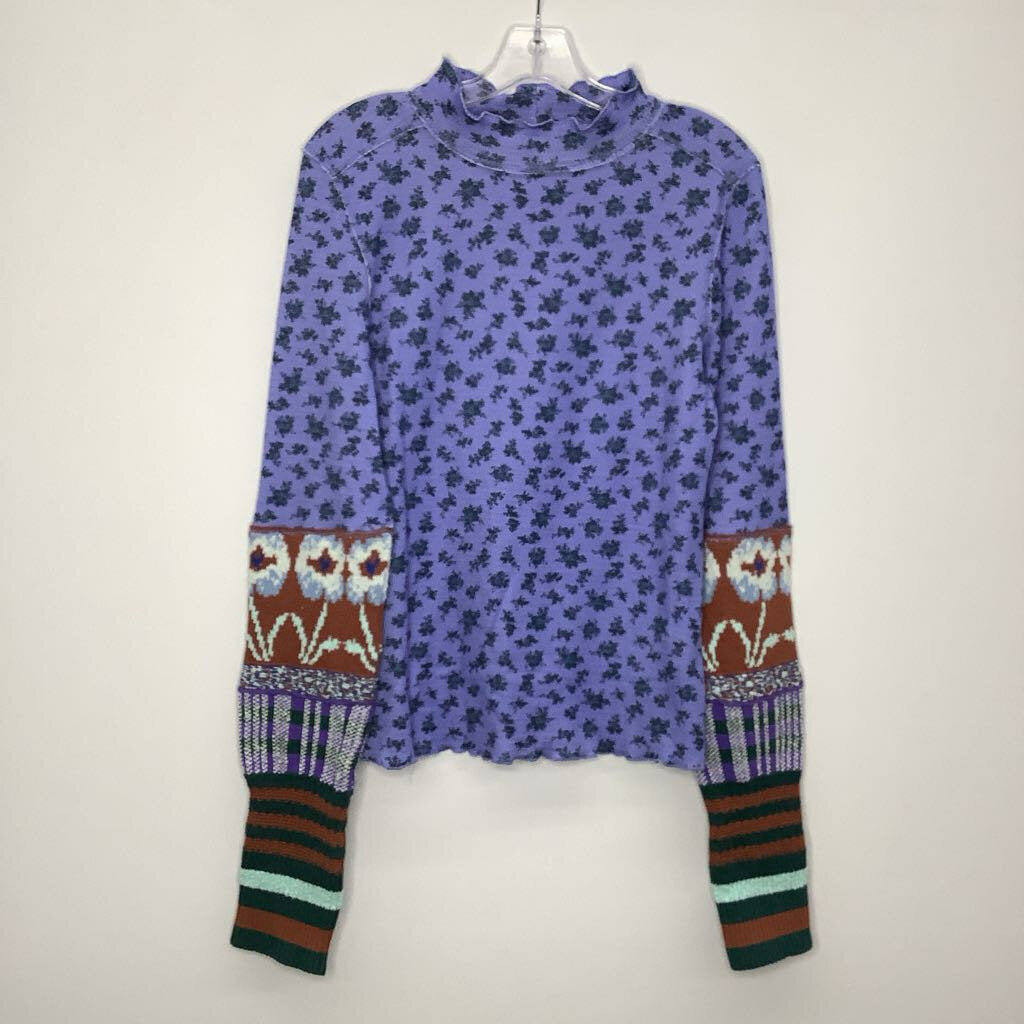 We The Free Long Sleeve XL Purple Blue