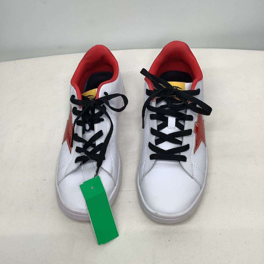 Shoes 9/9.5 White/Red