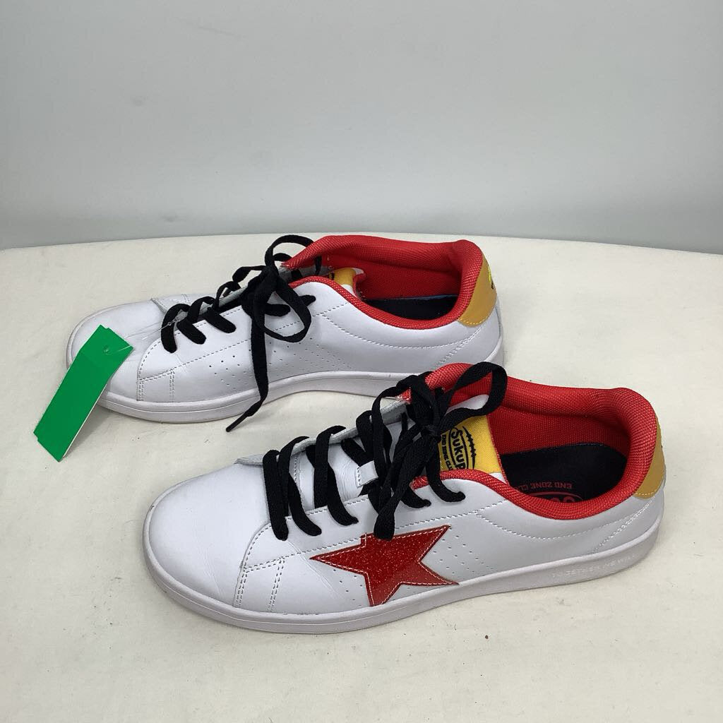 Shoes 9/9.5 White/Red