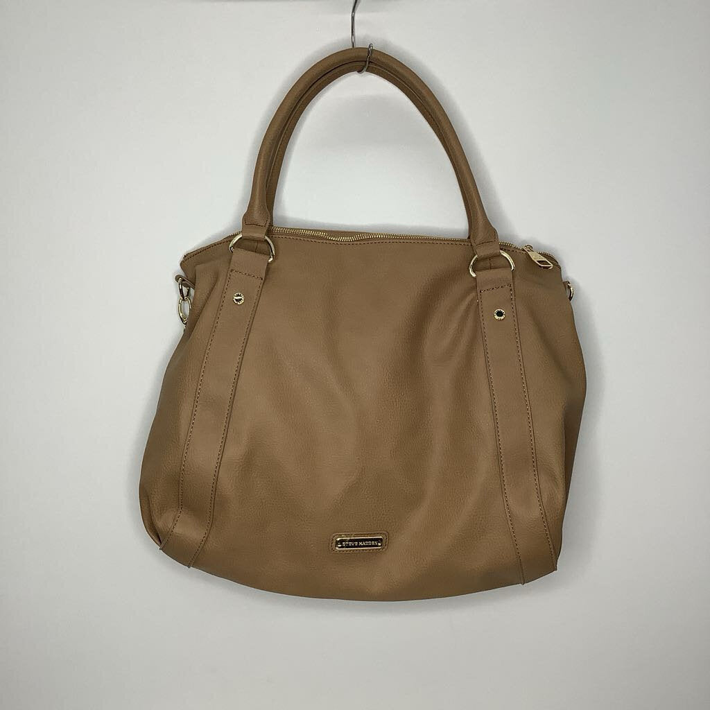 Steve Madden Purses Large Shoulder Bag Tan