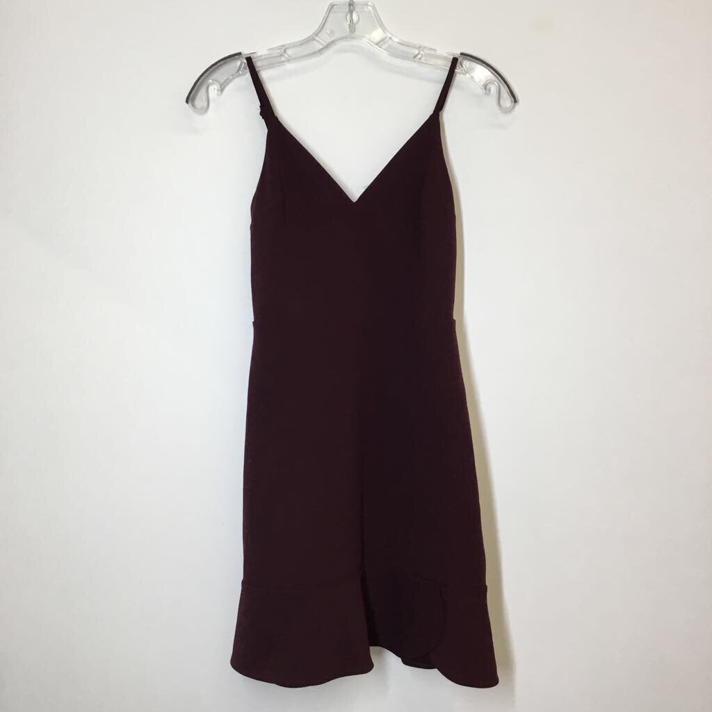 Express Homecoming Dress XS Marroon