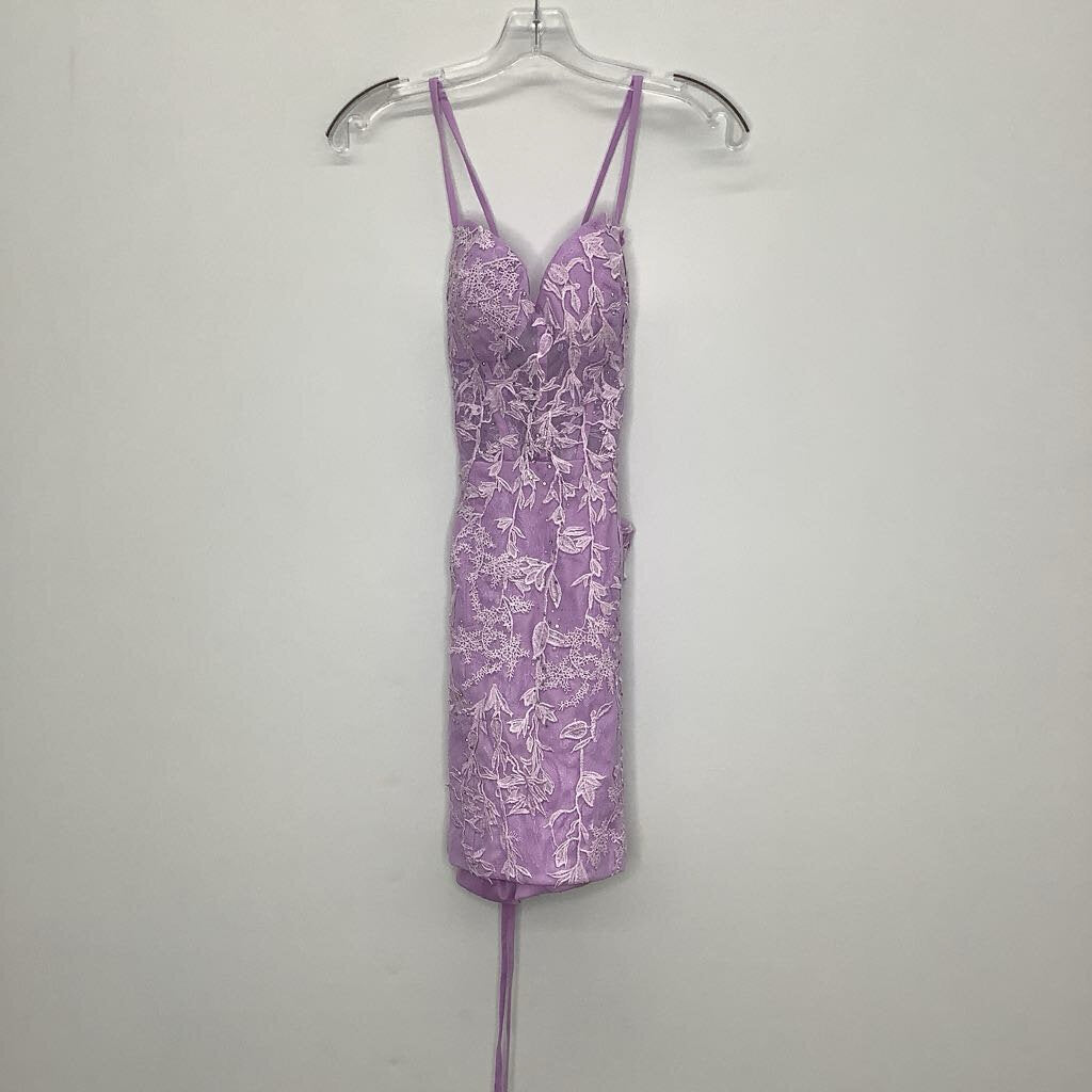 Wedding Dress Homecoming Dress 2 Lavender