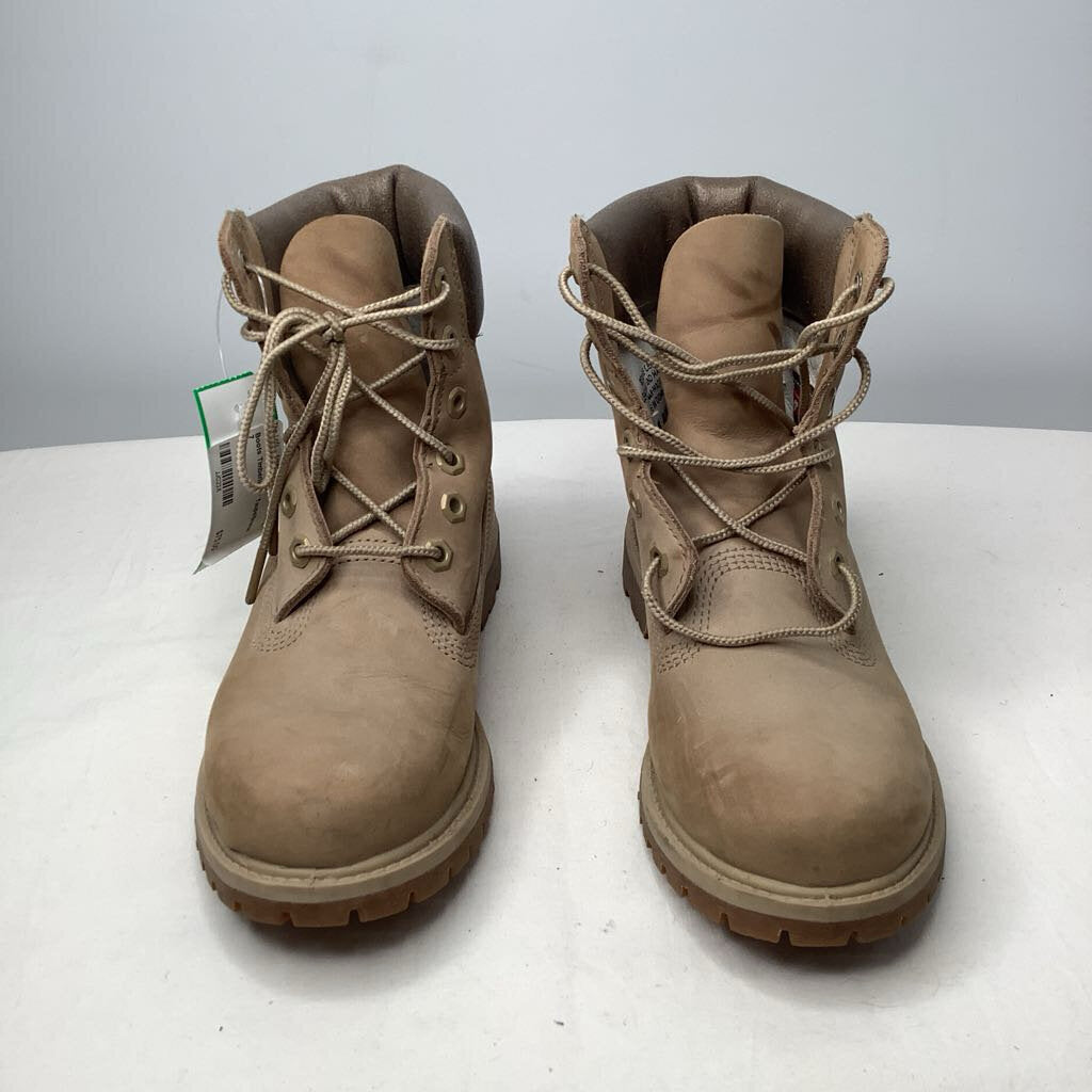 Timberland Boots 7 Taupe/Bronze