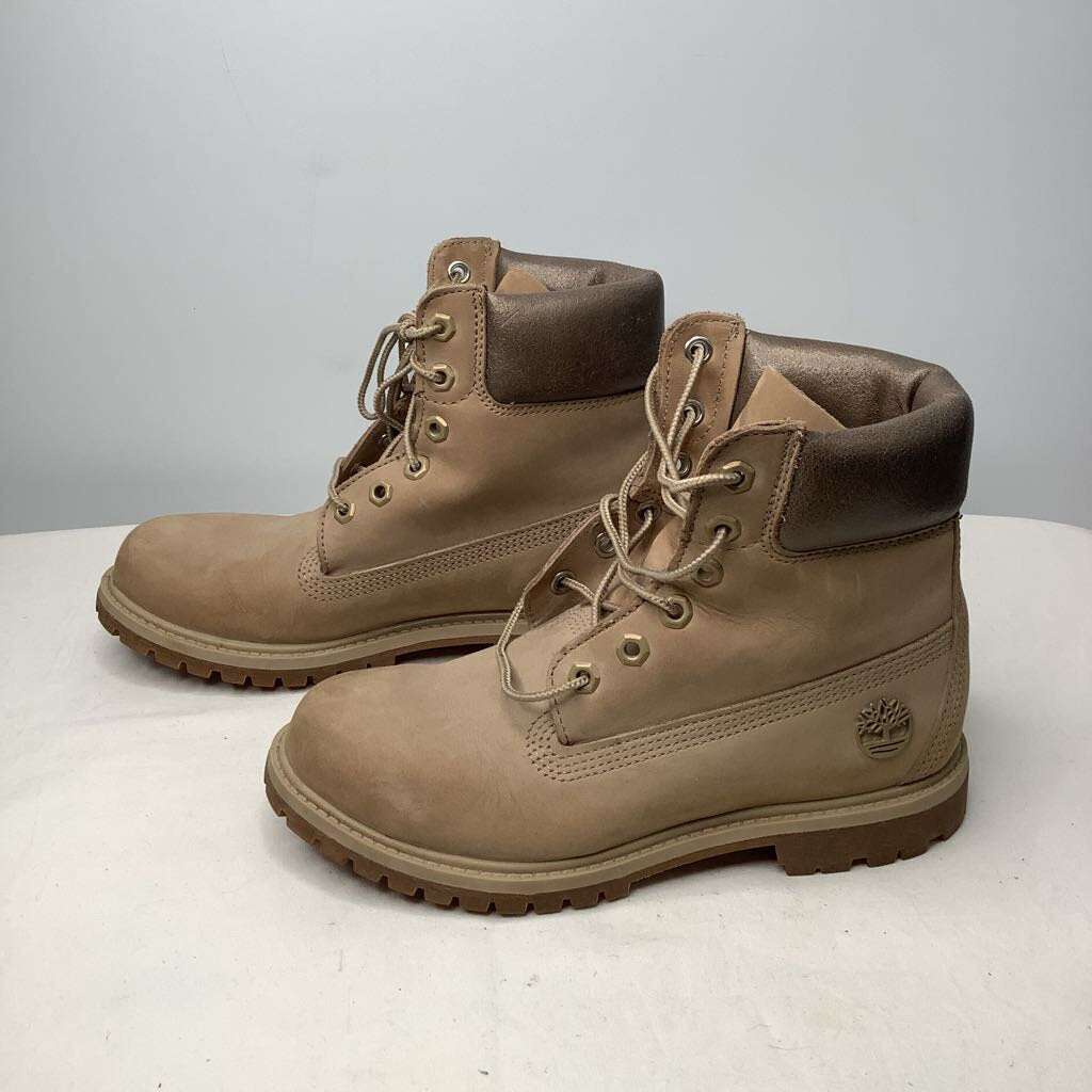 Timberland Boots 7 Taupe/Bronze