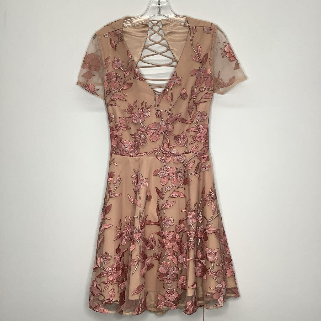 Homecoming Dress S Beige/Pink