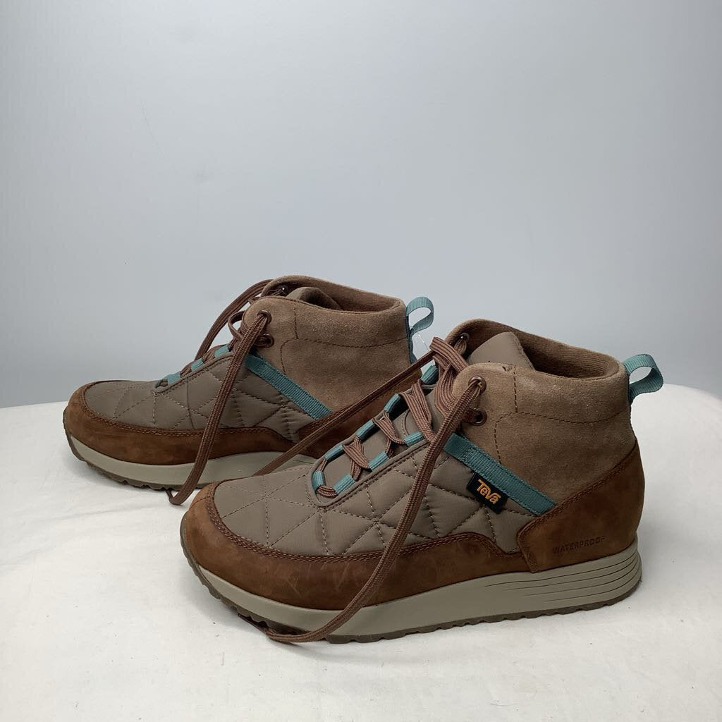 teva Boots 8 Brown/Turquoise