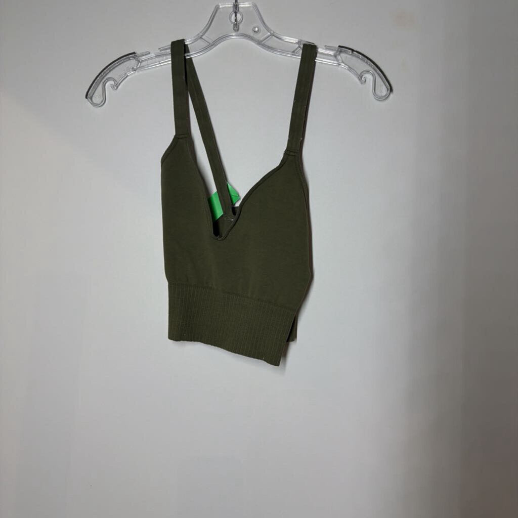 Free People Athletic Tops M/L Green