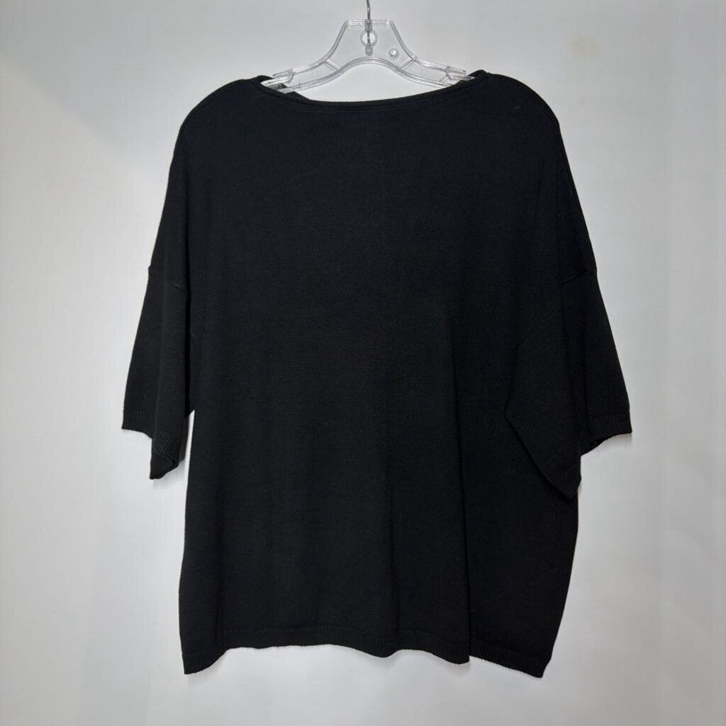Pretty Garden Cardigan XXL Black