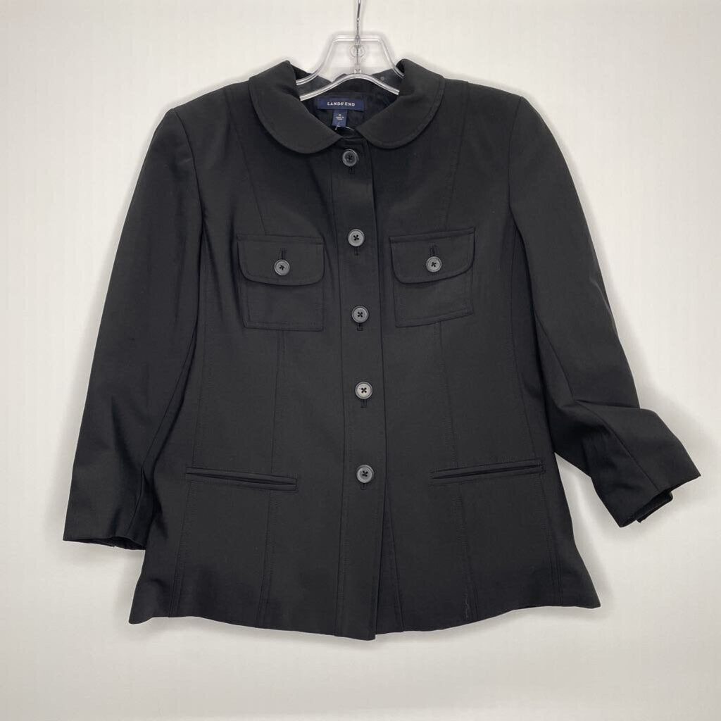 Lands' End Outerwear M/10 Black