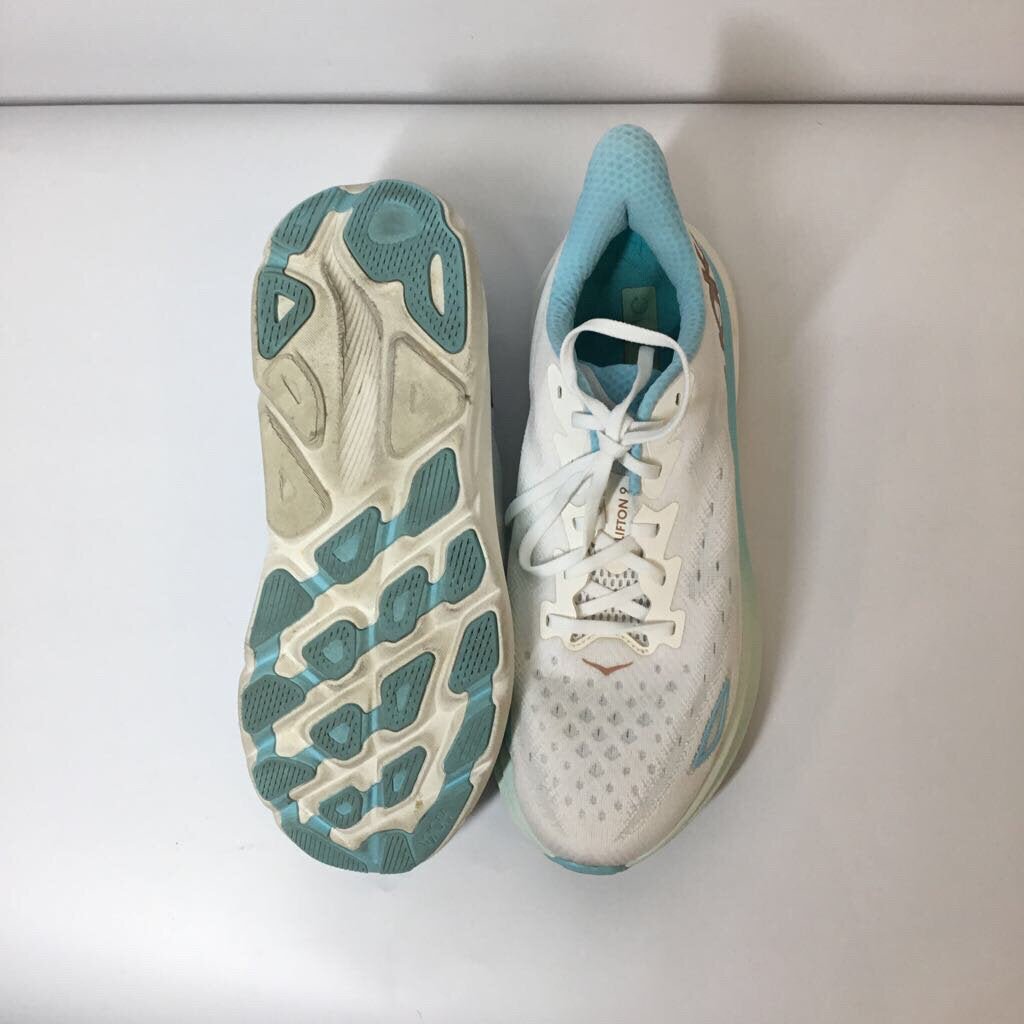 Hoka Shoes 11 White/Blue