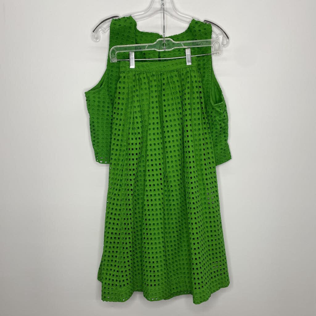 Kate Spade Dress L/XL Green Eyelet