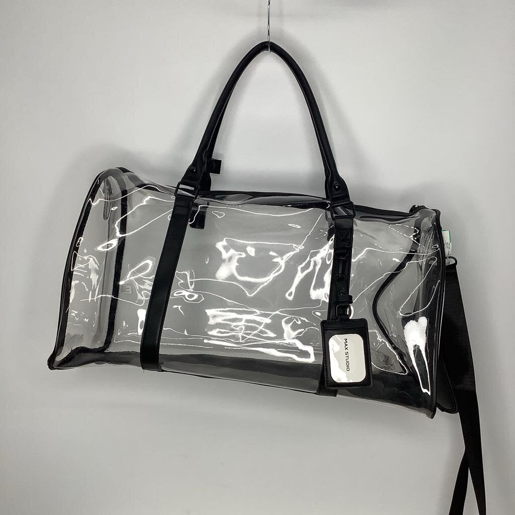 Max Studio Bag Duffle/Travel Bottles Black/Clear