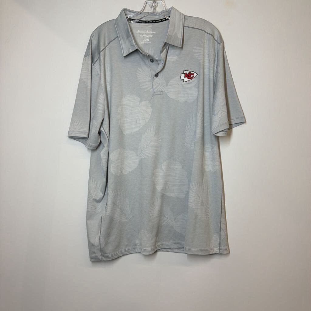 Tommy Bahama Athletic Tops Men's XL Grey