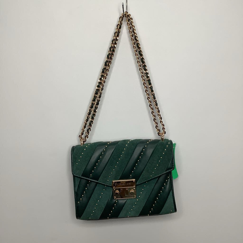Michael Kors Purse Purses Green/Gold