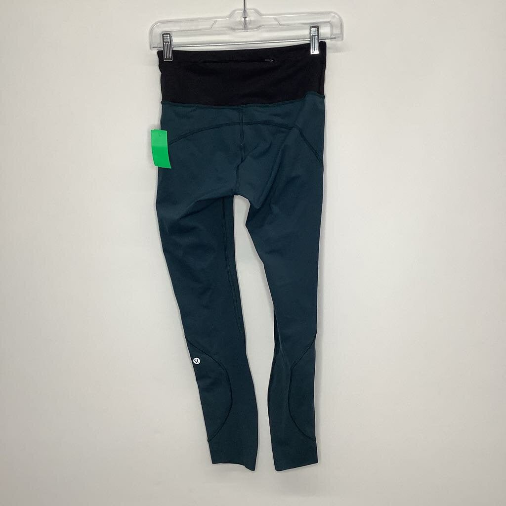 Lululemon Athletic Bottoms S(4) Teal/Black