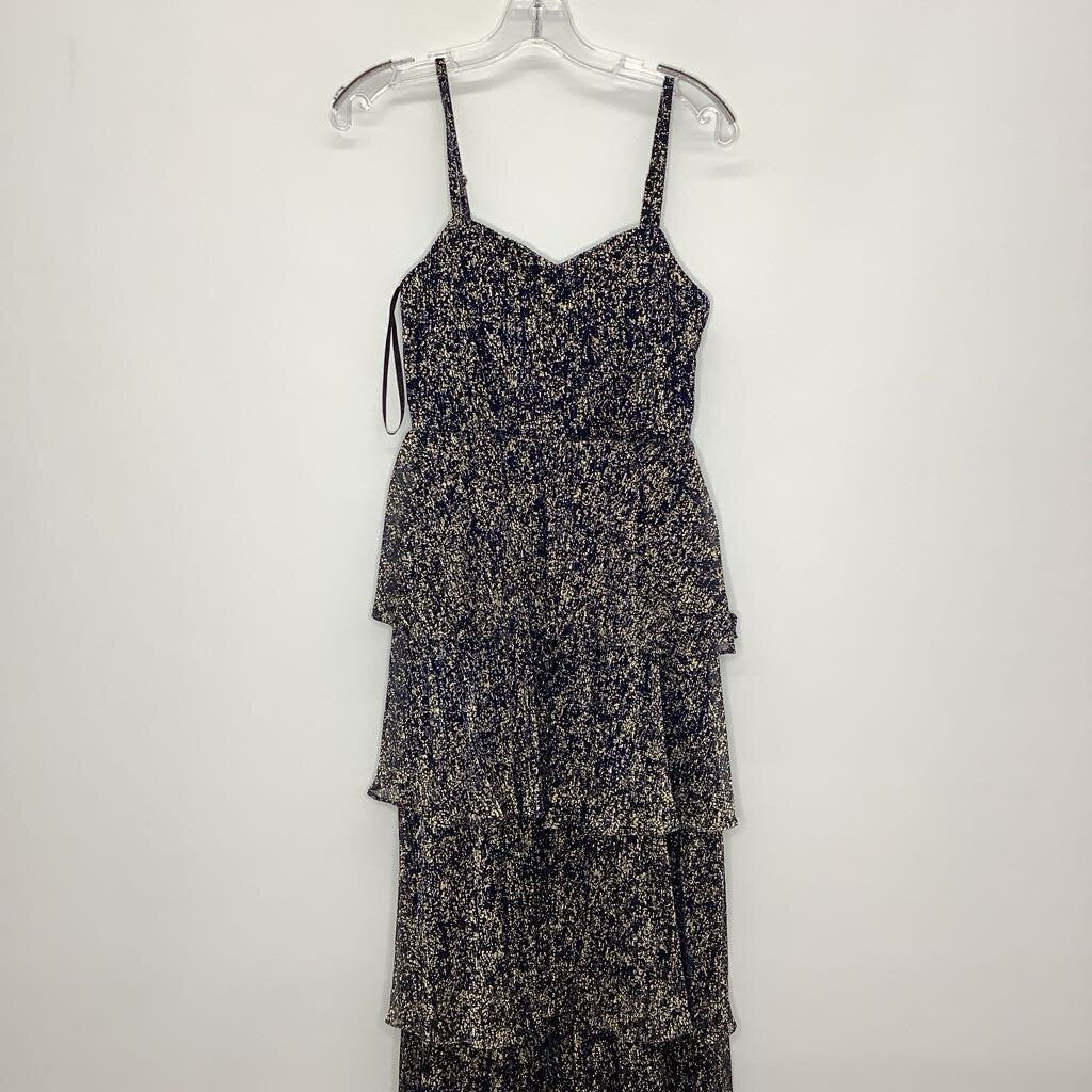 Dress XS/2 Blue/Gold