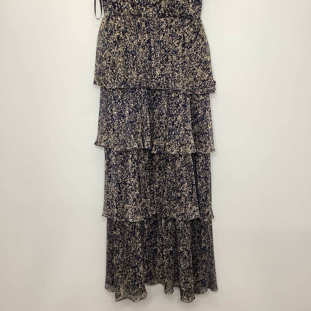Dress XS/2 Blue/Gold
